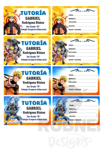 Naruto Etiqueta